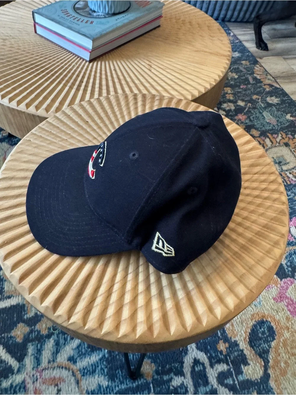 Chicago Cubs New Era 2023 4th of July 9FORTY Adjustable Snapback Hat